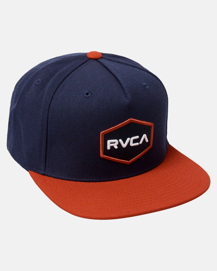 RVCA Snapback Hat - New Navy