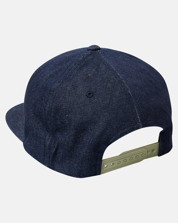 RVCA Snapback Hat - Dark Indigo