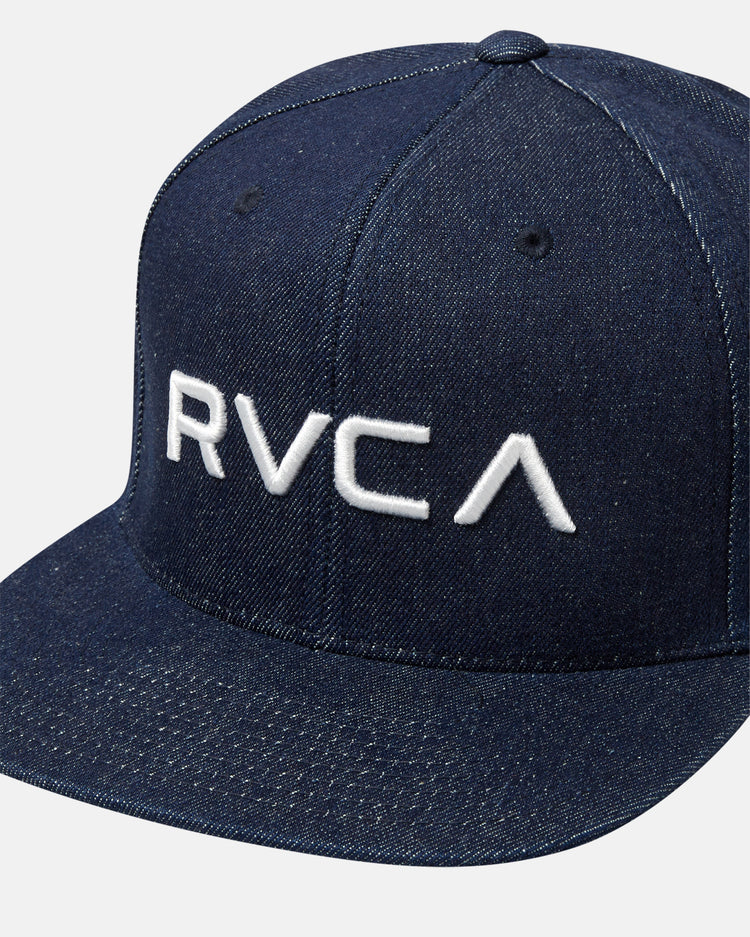 RVCA Snapback Hat - Dark Indigo