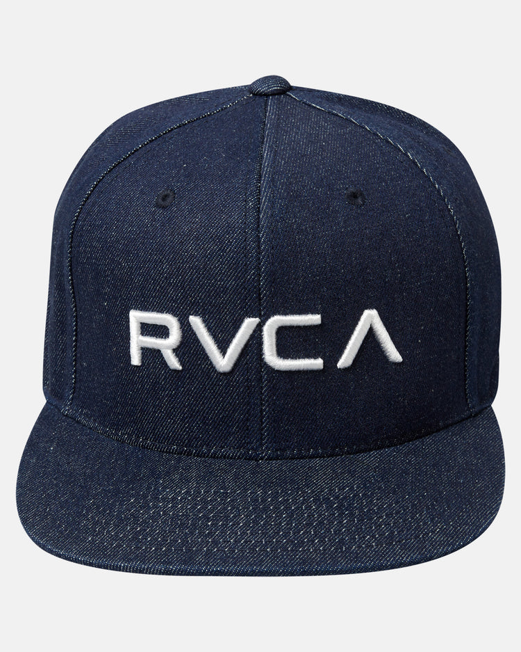 RVCA Snapback Hat - Dark Indigo