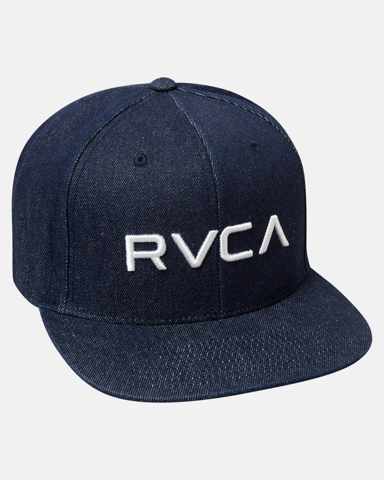 RVCA Snapback Hat - Dark Indigo