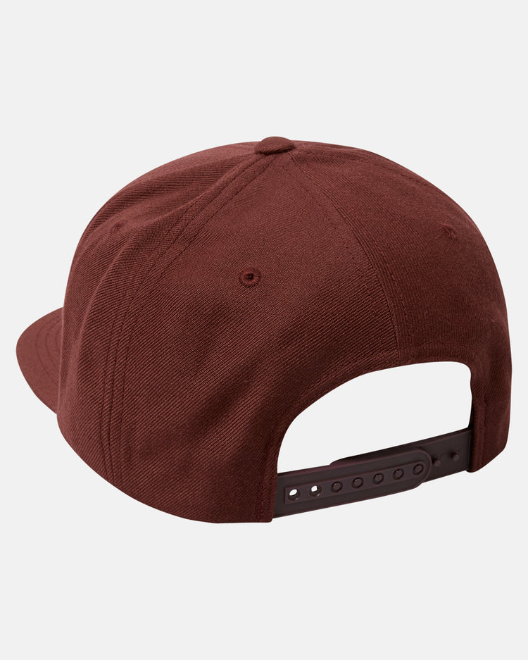 RVCA Snapback Hat - Wine