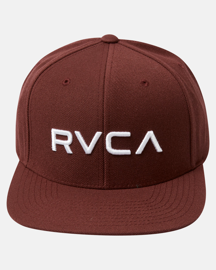 RVCA Snapback Hat - Wine