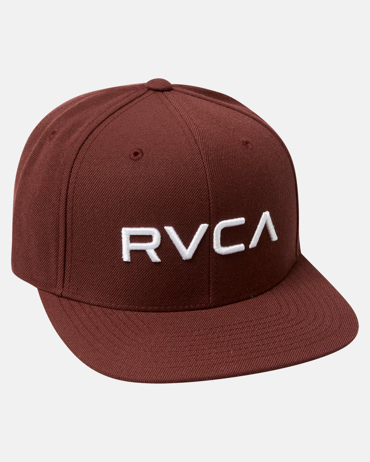 RVCA Snapback Hat - Wine