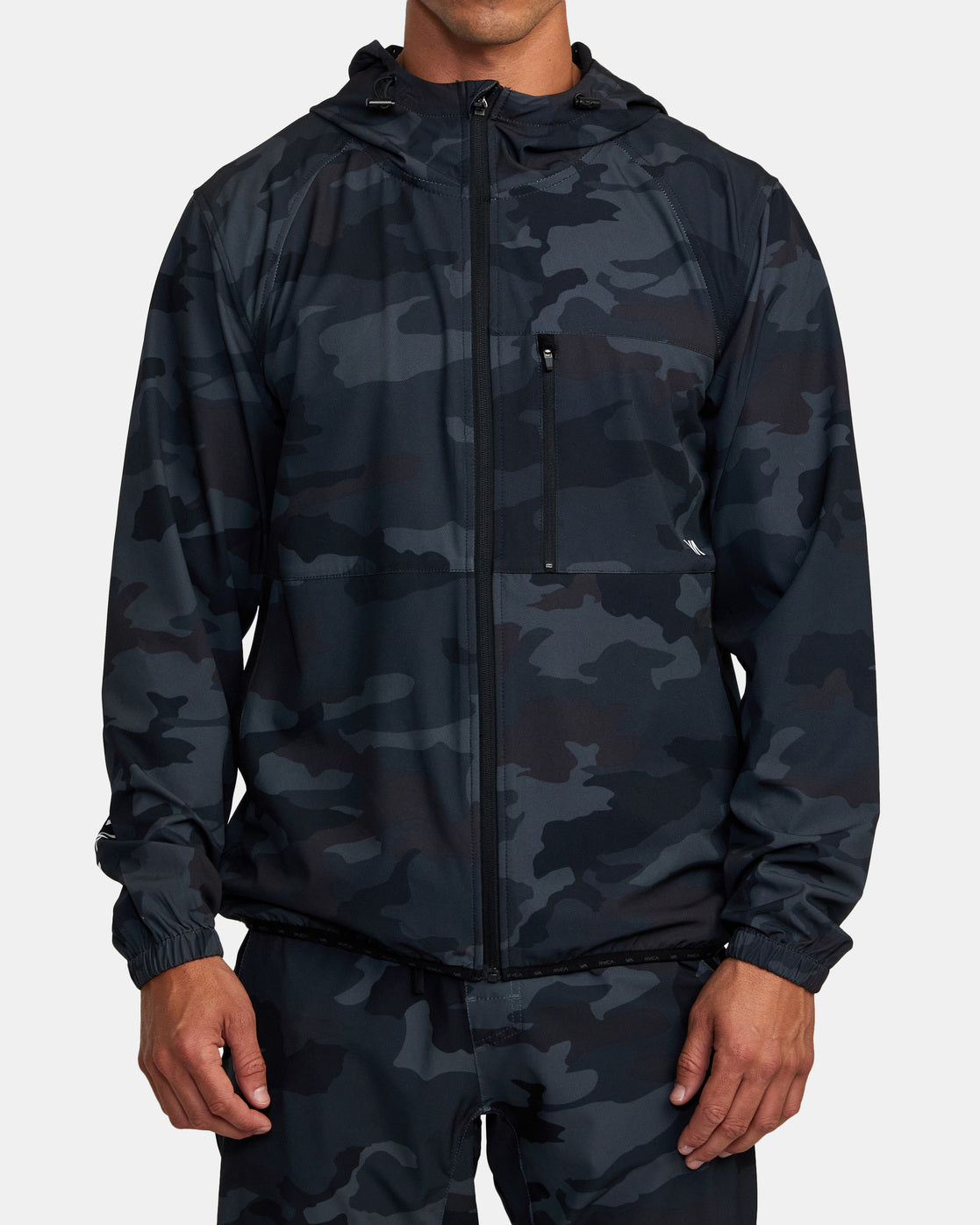 Yogger Zip-Up Hooded Jacket II - Camo | RVCA