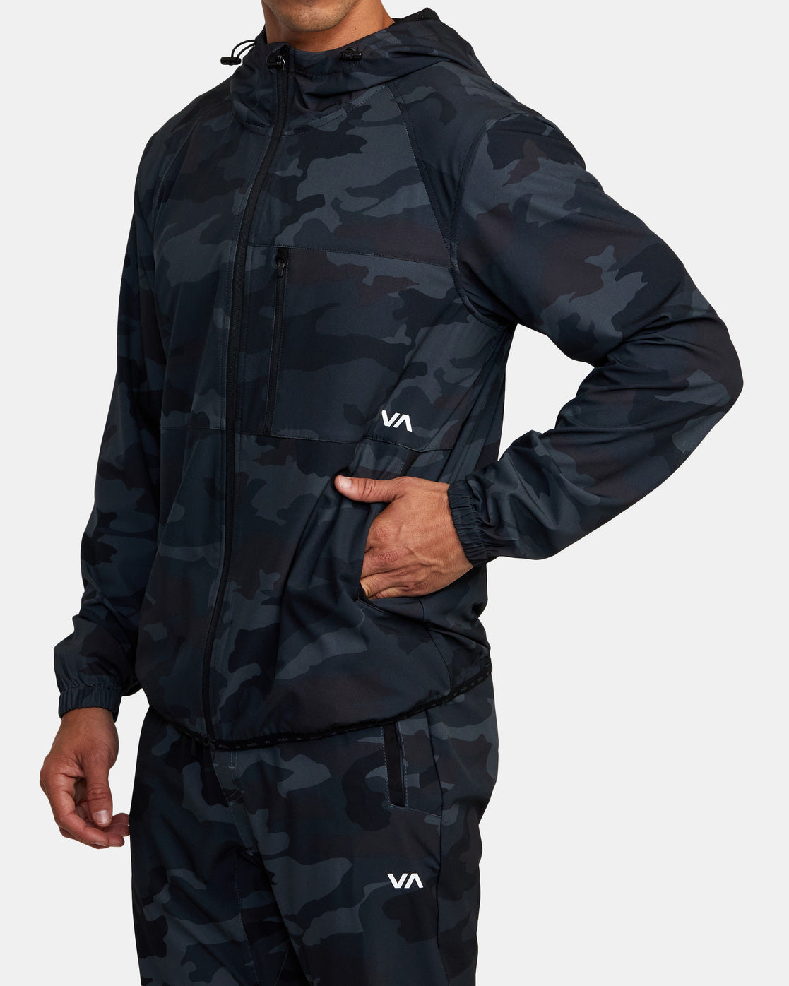 Yogger Zip-Up Hooded Jacket II - Camo - CAMO / S