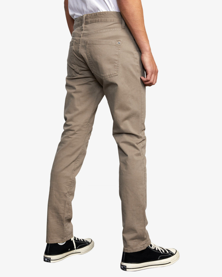 Daggers Twill Slim Fit Pants - Wood