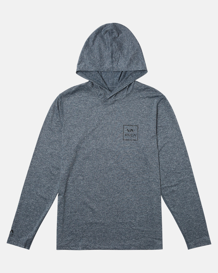 Surf Shirt Hoodie Hooded Surf Tee - Navy Heather