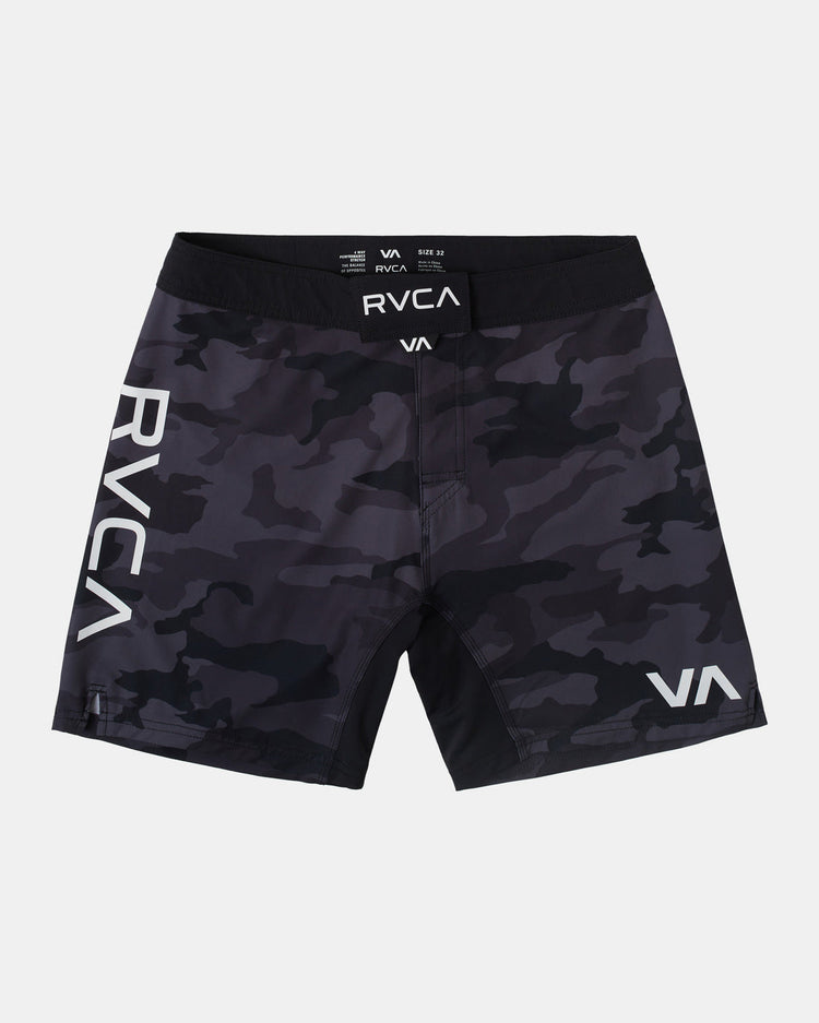 Fight 15" Scrapper Shorts - Grey Camo