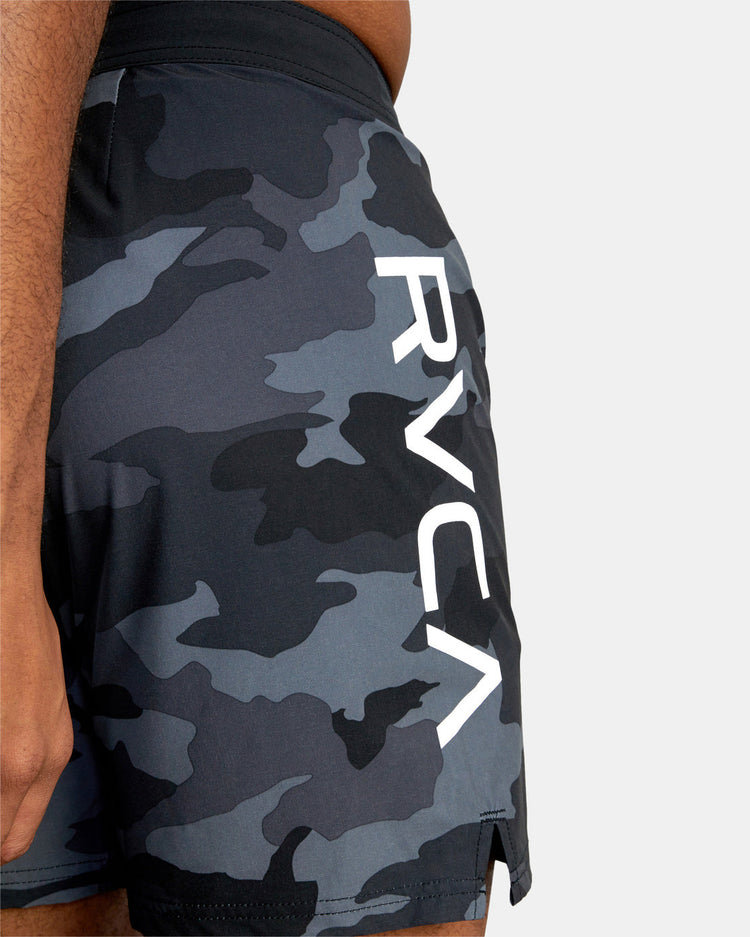 Fight 15" Scrapper Shorts - Grey Camo