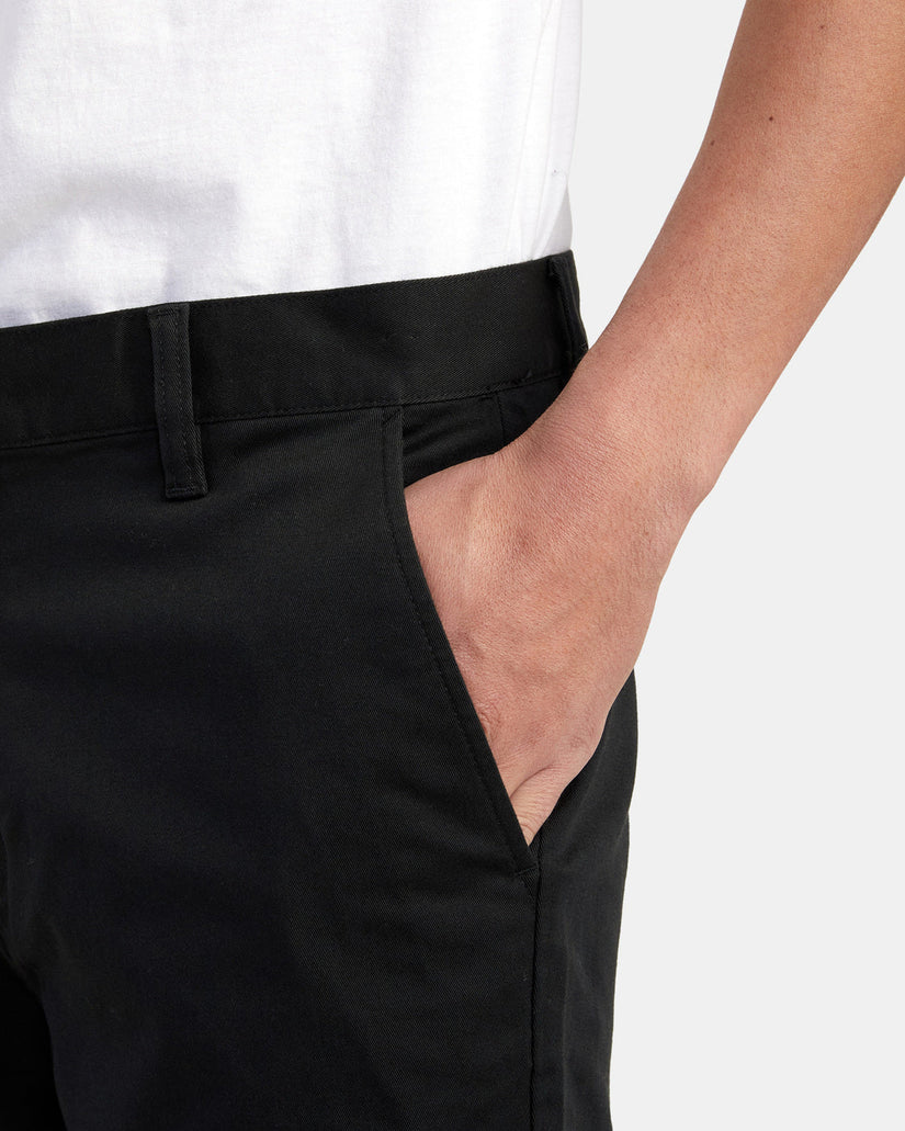 Weekend Stretch 20" Shorts - Black