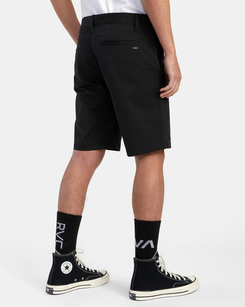 Weekend Stretch 20" Shorts - Black