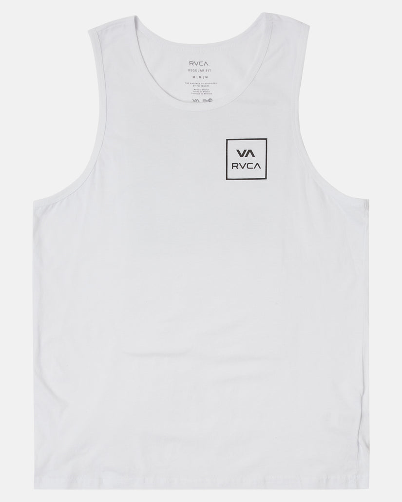 Classic Fit Tank Top - White