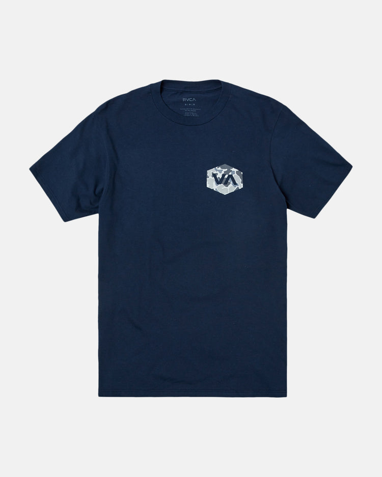 Hex Stage Tee - Navy