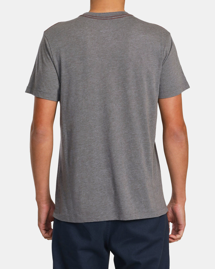 Big RVCA Tee - Smoke Black