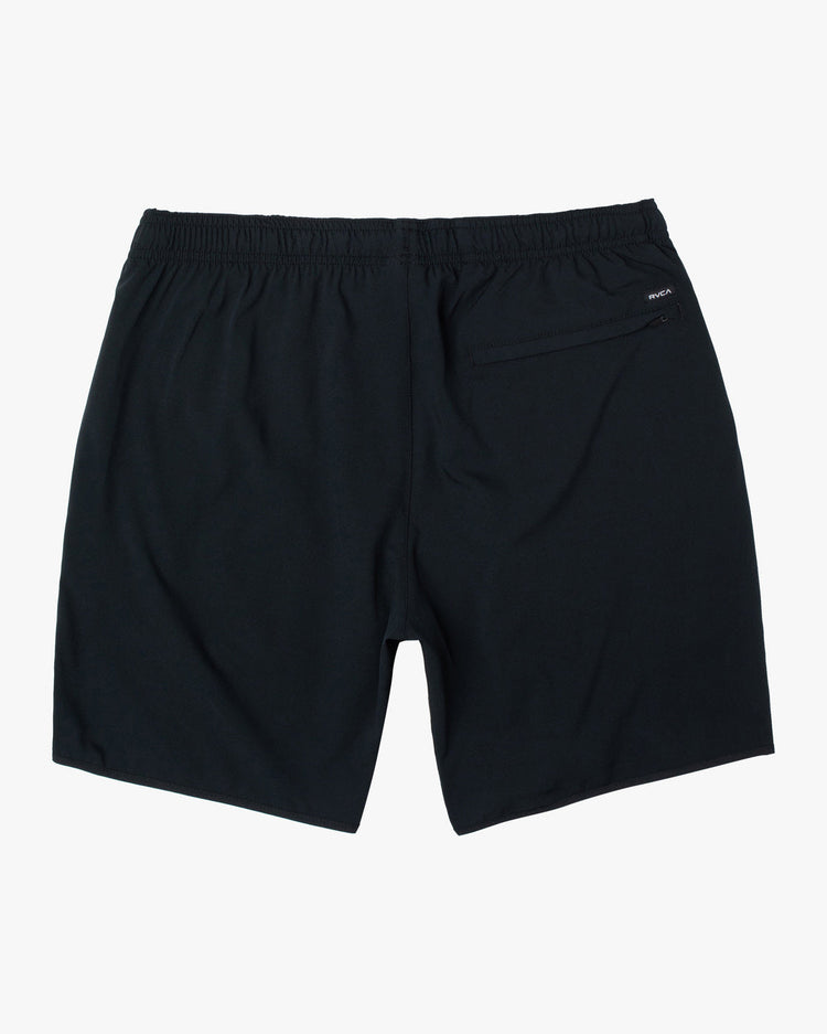 Yogger Stretch 17" Athletic Shorts - Black