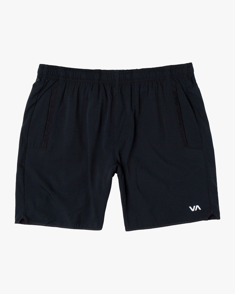 Yogger Stretch 17" Athletic Shorts - Black