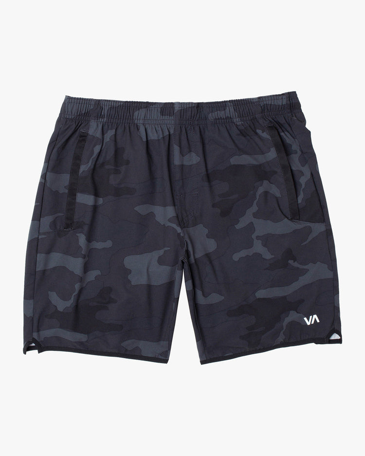 Yogger Stretch 17" Athletic Shorts - Camo