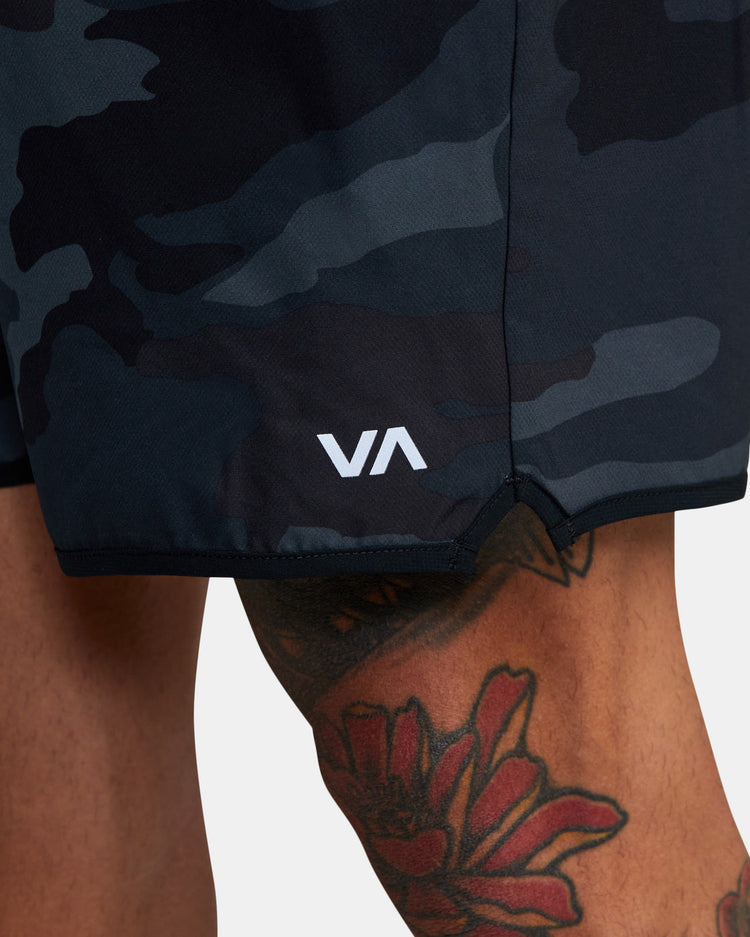 Yogger Stretch 17" Athletic Shorts - Camo