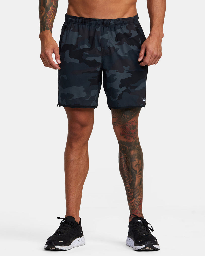 Yogger Stretch 17" Athletic Shorts - Camo