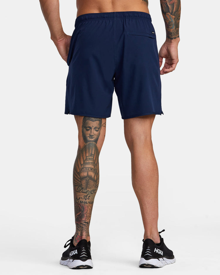 Yogger Stretch 17" Athletic Shorts - Midnight