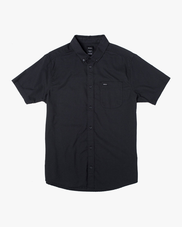 Boys Thatll Do Stretch Short Sleeve Shirt - Black