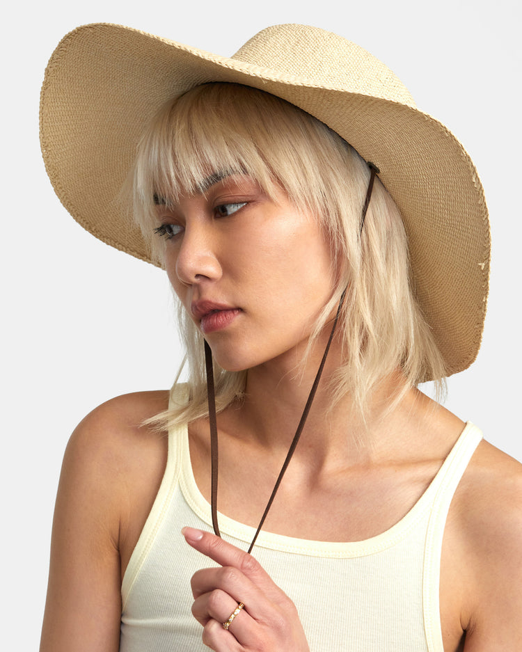 Puerto Straw Hat - Light Brown