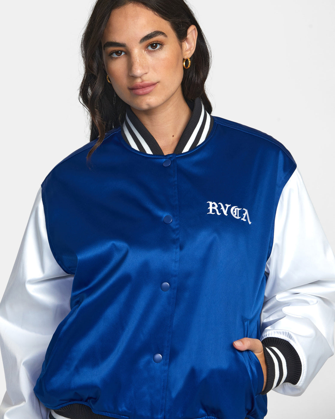 Niesa Bomber Jacket - True Blue