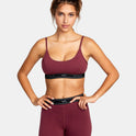 Base Sports Bra - Burgundy –