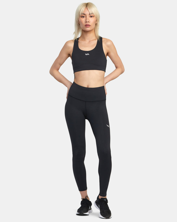 VA Essential Mid Support Sports Bra - Black