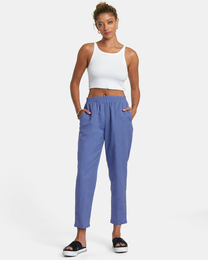 Weekend Stretch Pants - Mulberry