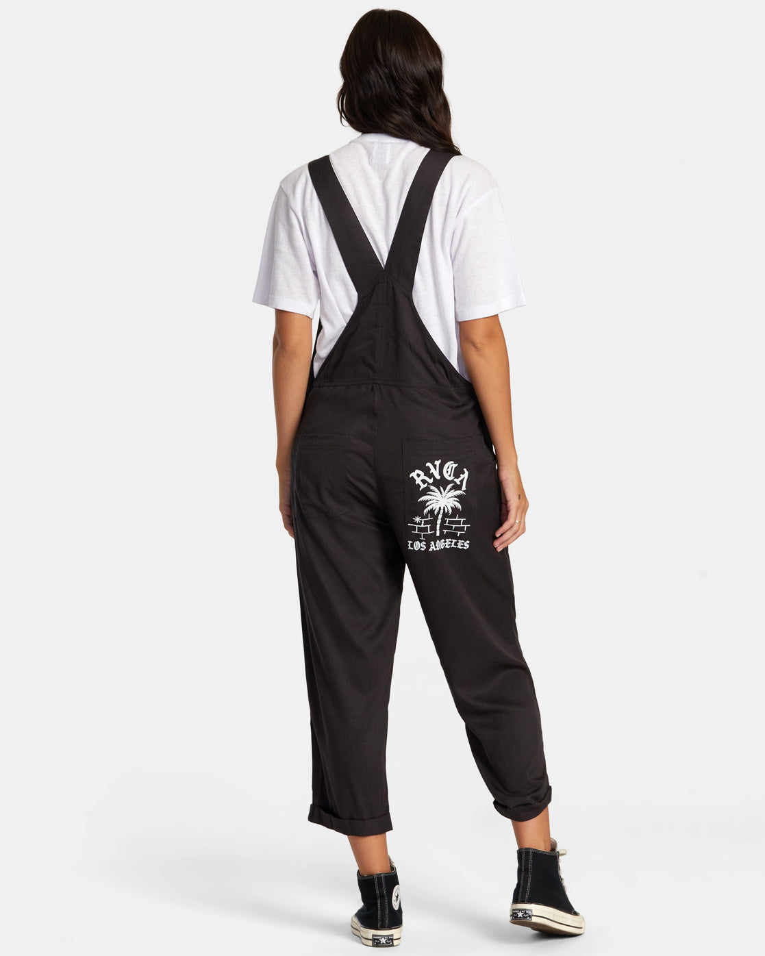 Rvca 2024 black overalls