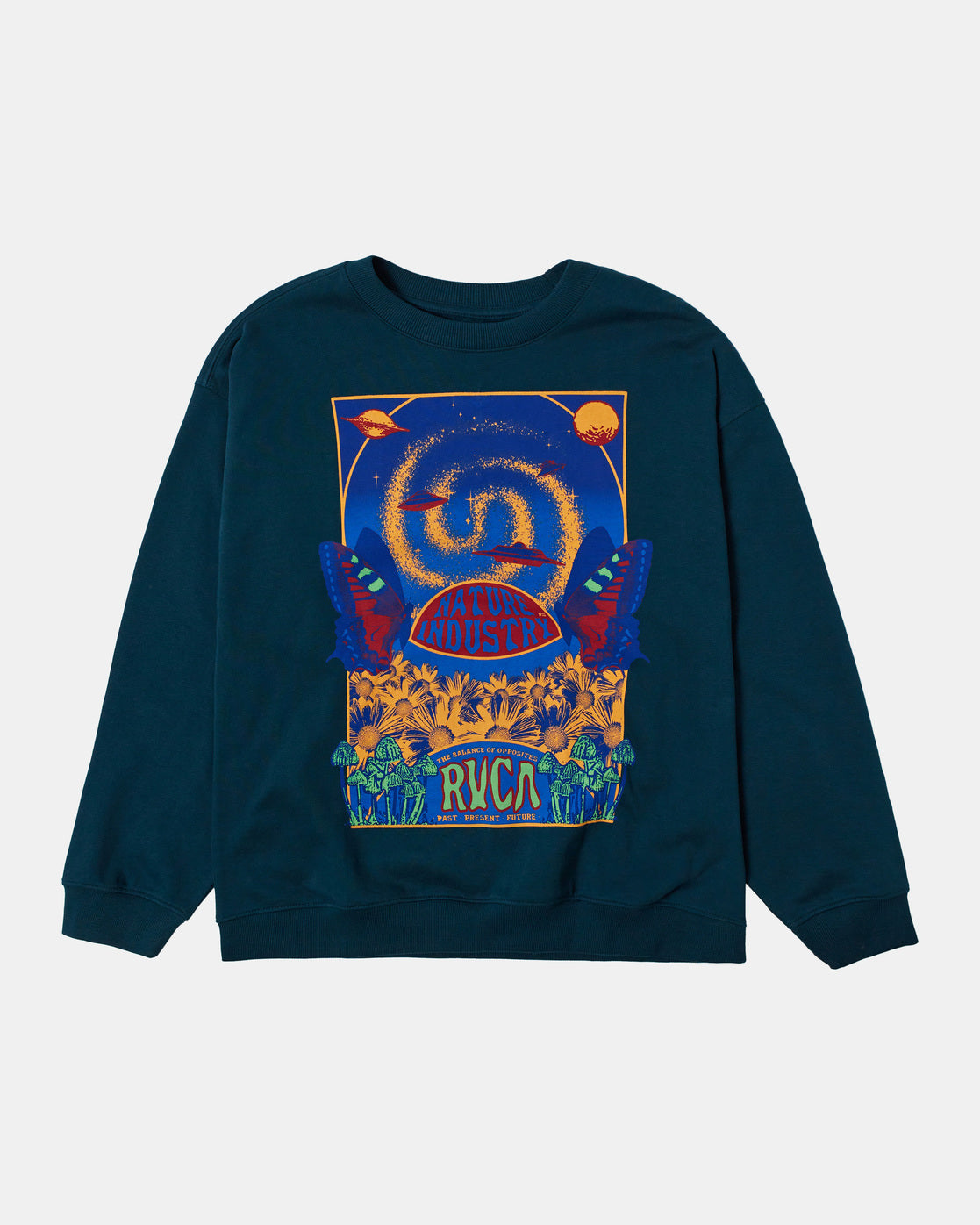 Spaced Out Sweatshirt - Pond – RVCA