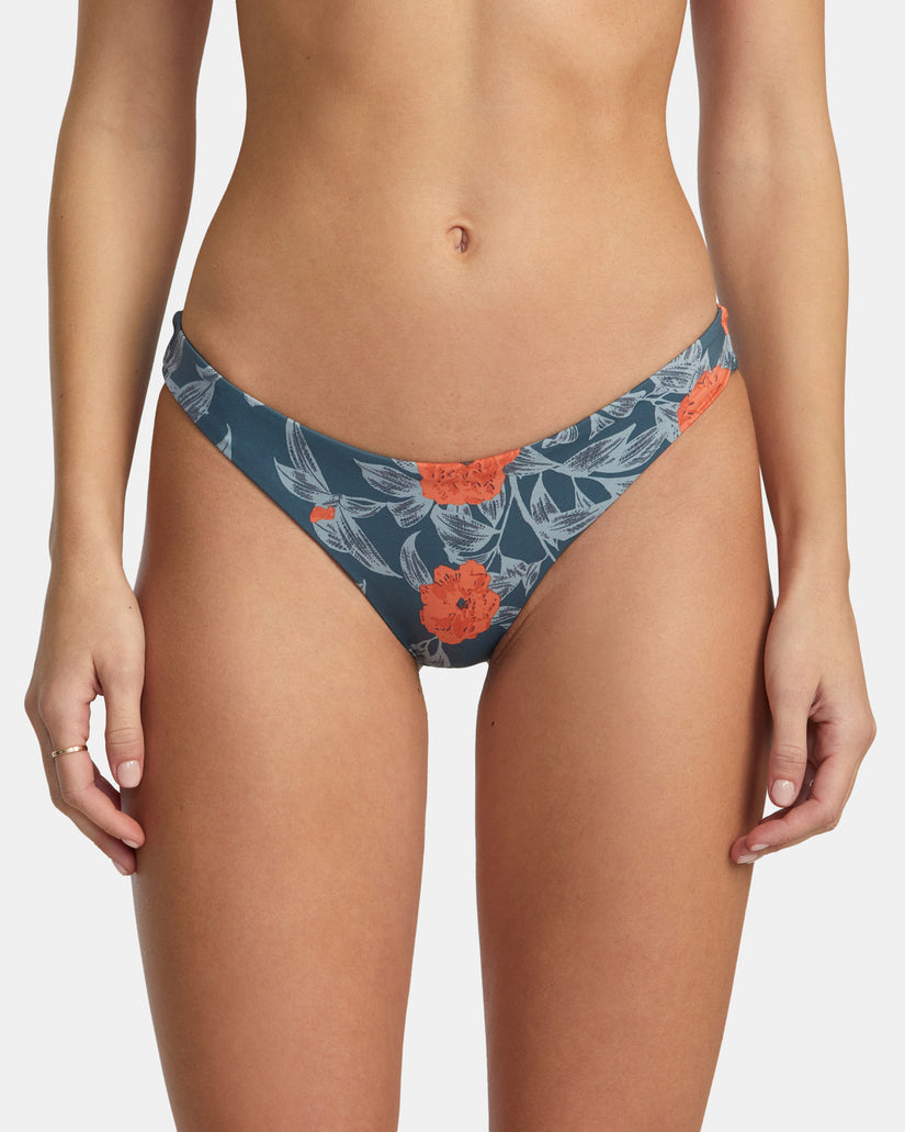 Low-rise ruched cheeky bottom, Rip Curl, Shop cheekie swimsuit bottoms  online