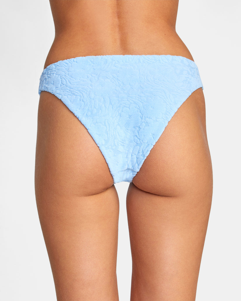Women's Mid-waist Extra High Leg Extra Cheeky Bikini Bottom - Wild