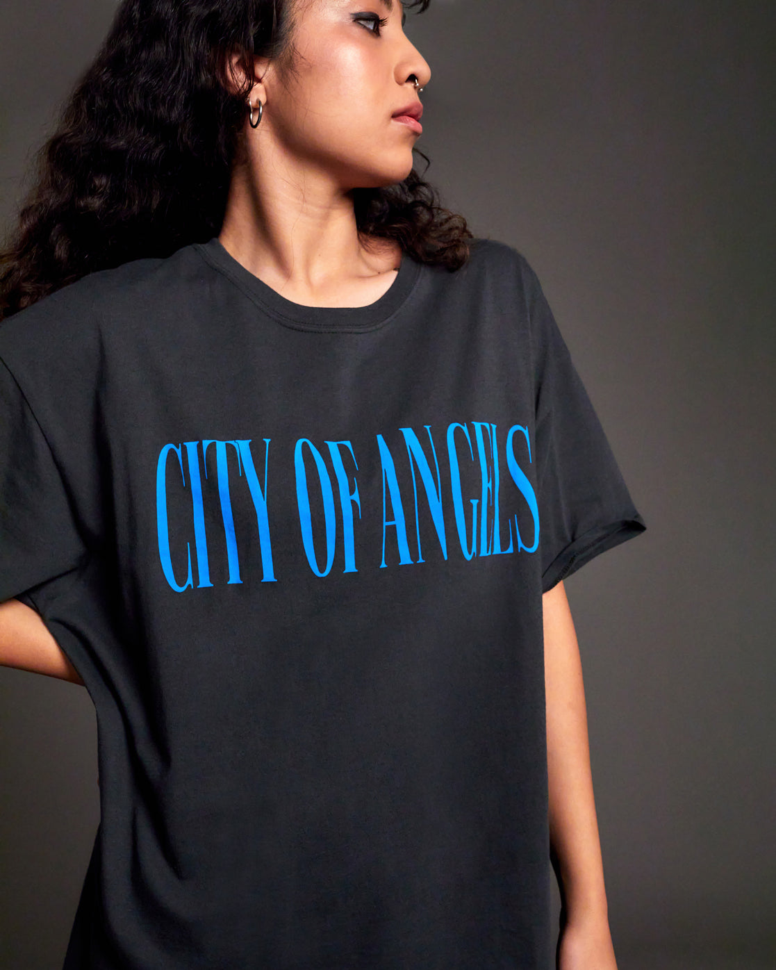 City Of Angels Graphic Tee - Washed Black – RVCA US