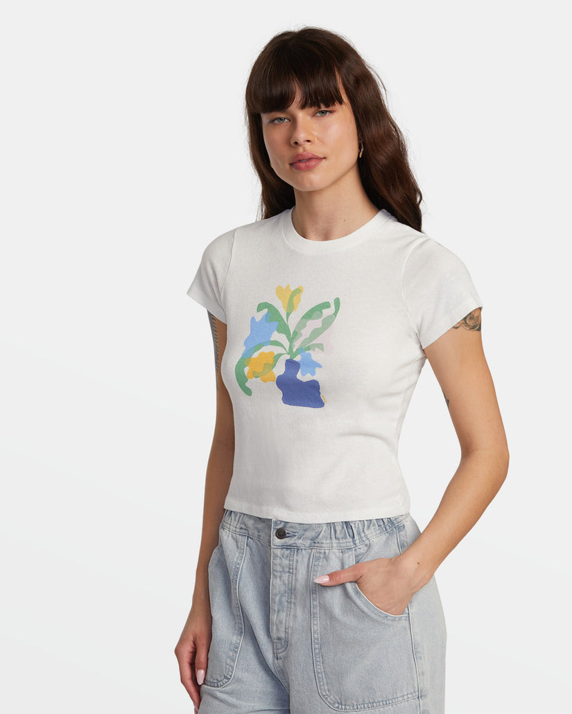 Cuttings T-Shirt - Vintage White – RVCA