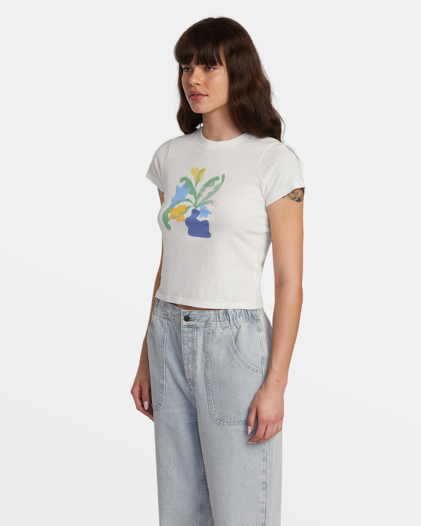 Cuttings T-Shirt - Vintage White – RVCA