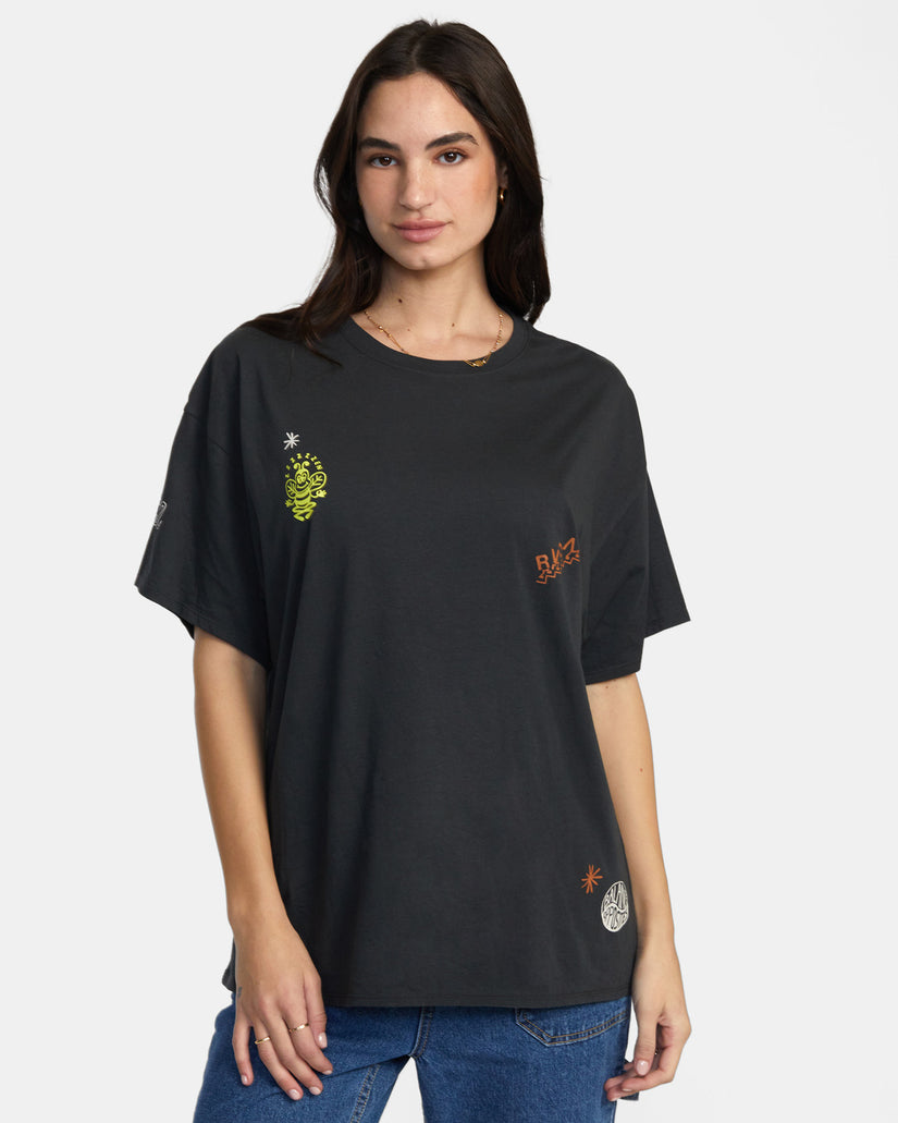 Zzzen T-Shirt - Washed Black – RVCA