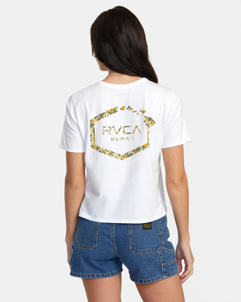 Hawaii Hex T-Shirt - White