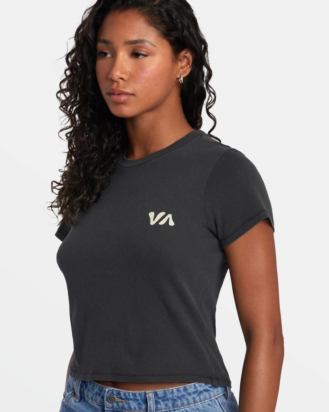 Daily Tee - Washed Black | RVCA