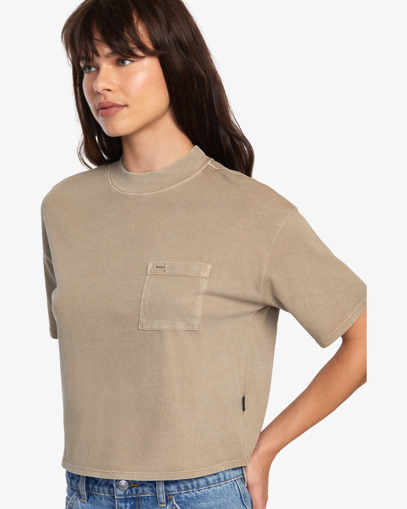 Kinney Tee Pocket T-Shirt - Dark Khaki – RVCA