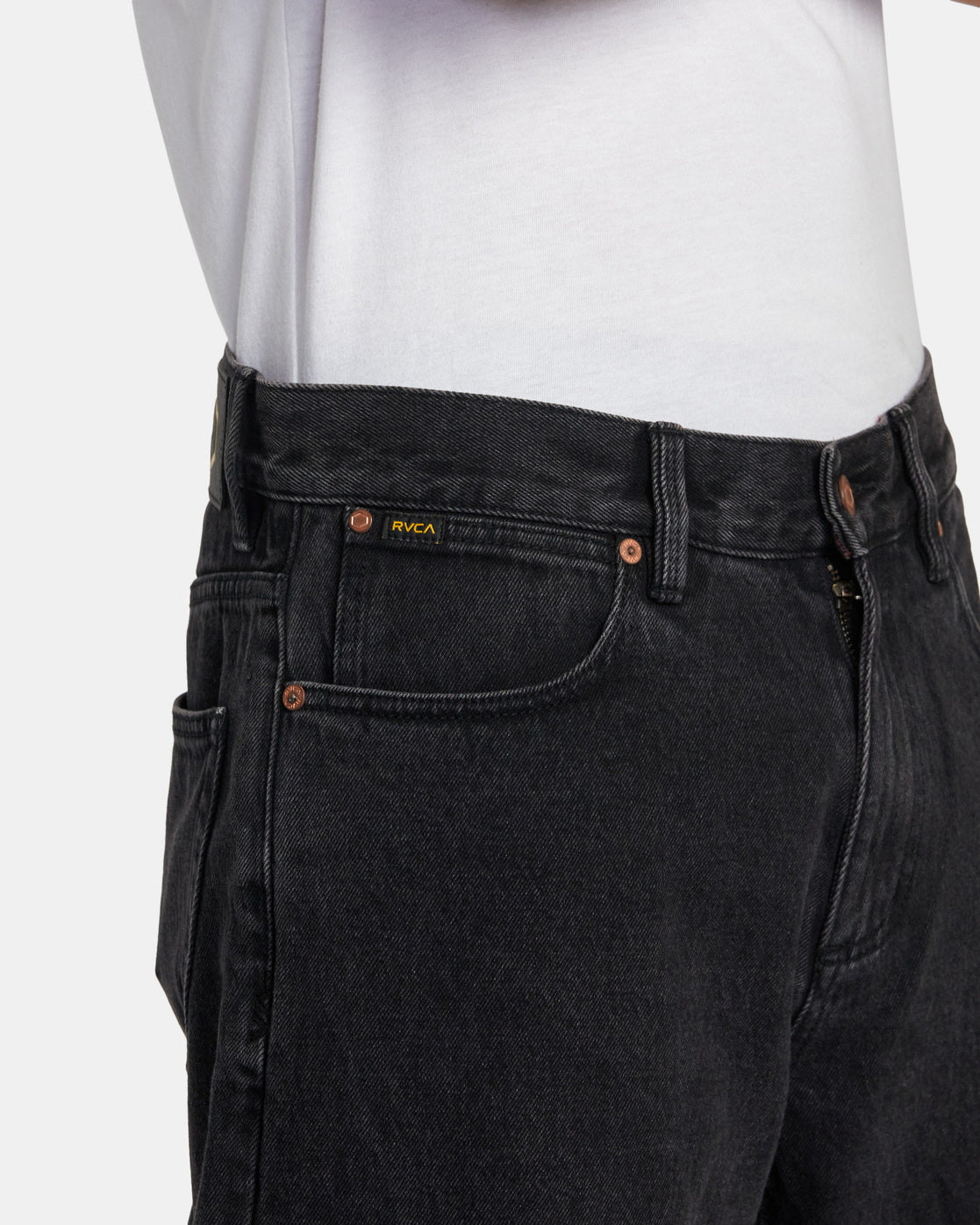 Americana Dayshift Relaxed Fit Jeans - Black Rinse