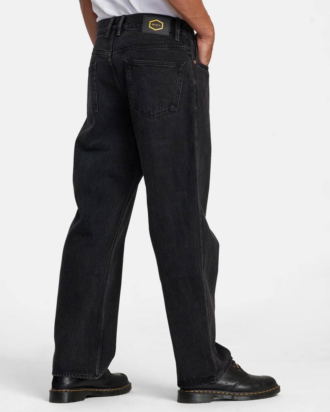 Americana Dayshift Relaxed Fit Jeans - Black Rinse