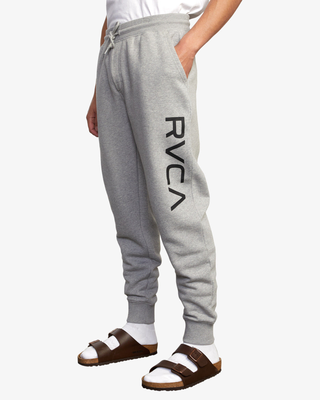 Big RVCA Sweatpants Athletic Heather RVCA