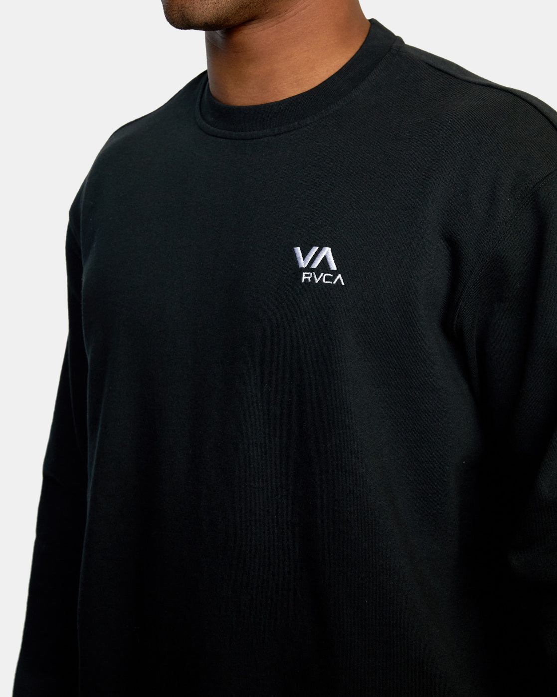 VA Essential Crewneck Sweatshirt - Black – RVCA.com