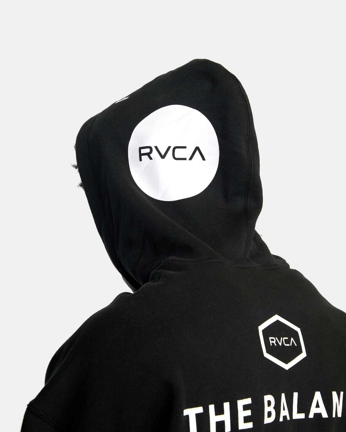 All Brand Sport Workout Hoodie Black Multi RVCA