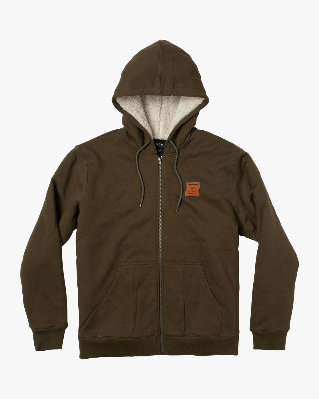 Rvca zip up store hoodie