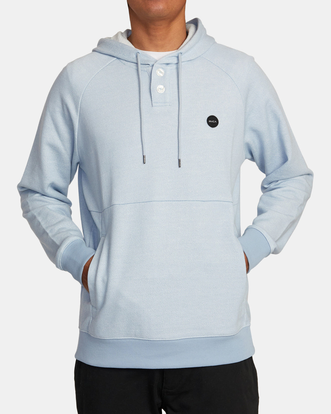 Rvca hot sale blue hoodie