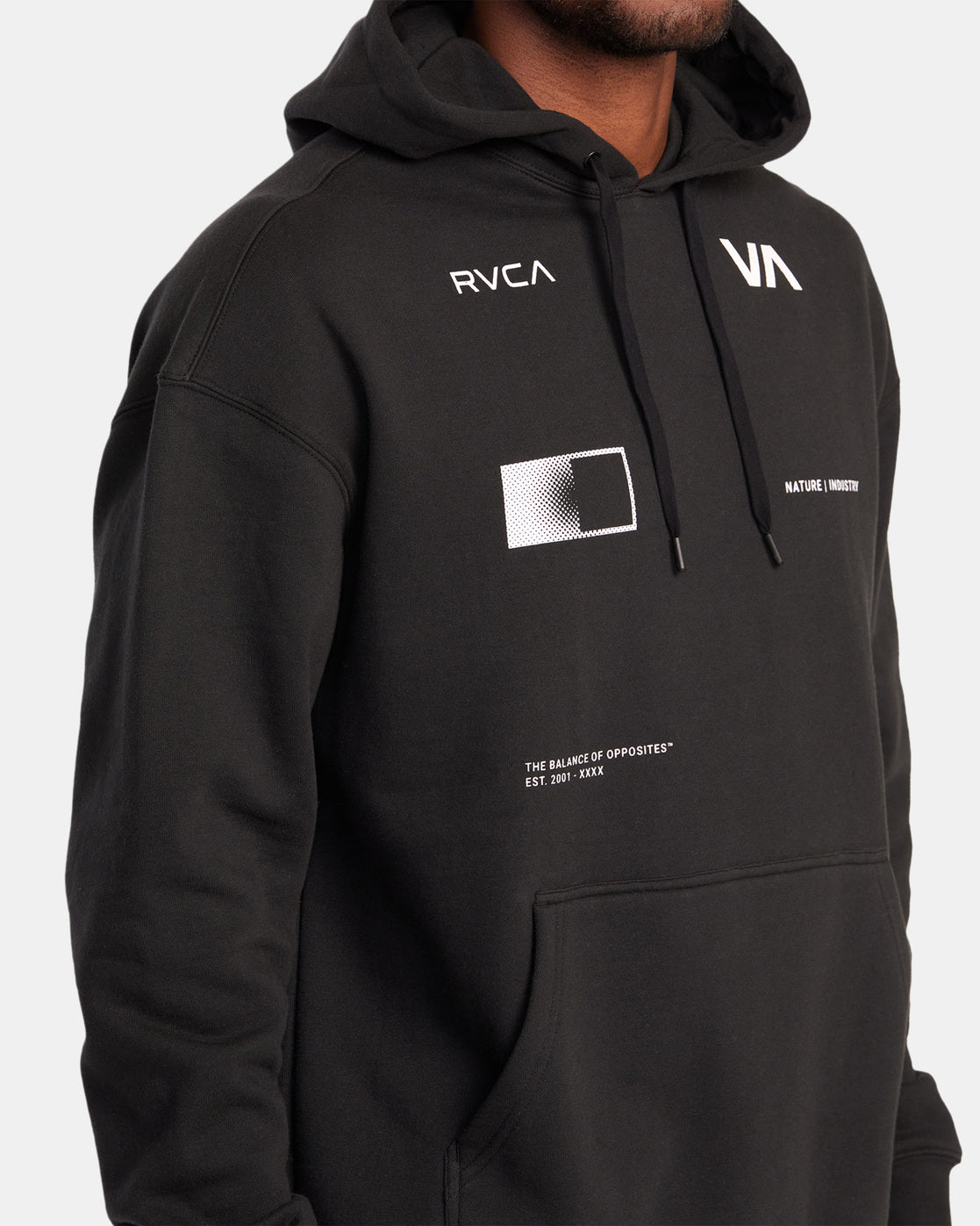 Rvca sales black sweatshirt